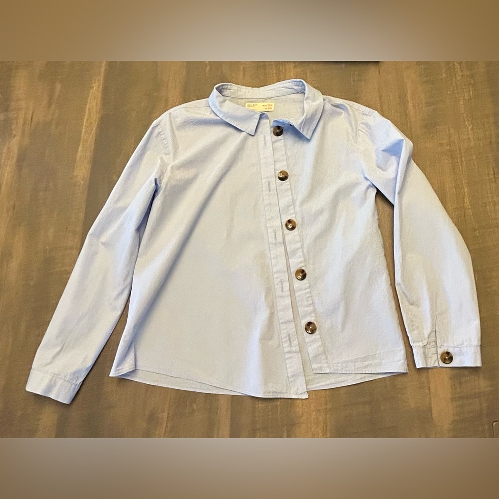 Light Blue Button-Up Shirt
